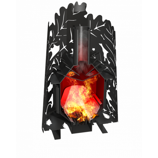 Печь банная  Grill'D Dubrava 180(Window black) купить в Магия Огня